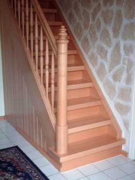 Treppe aufgearbeitet 