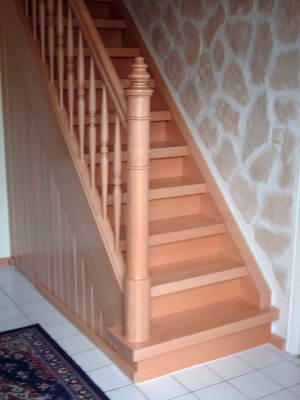 Treppe aufgearbeitet 