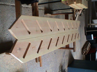 Treppen gestemmt 